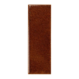 Micare Saffron Dark gloss porcelain wall tile, 50x150mm, mineral glaze face 1