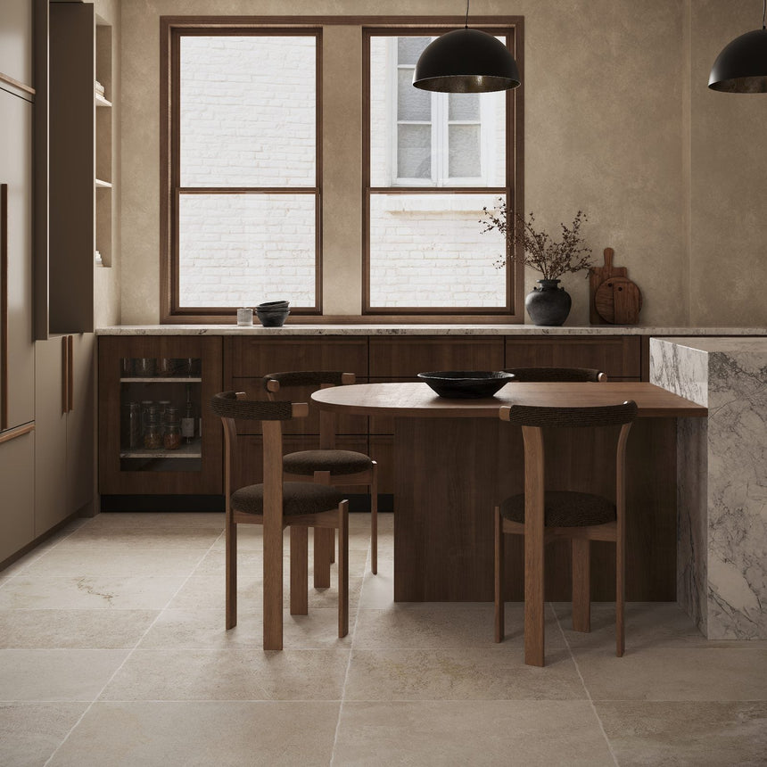 Noosa 400x600 Travertine Look Beige External Porcelain Tile lifestyle image