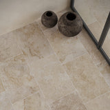 Noosa 400x600 Travertine Look Ivory Matt Porcelain Tile lifestyle image