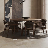 Noosa French Pattern Beige Matt Porcelain Tile with textured travertine look surface