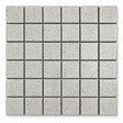 Tokyo Light Grey Speckled Gloss Square Mosaic Tile full sheet