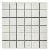 Tokyo White Speckled Gloss Square Mosaic Tile full sheet