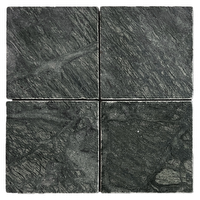 Verde 150x150mm tumbled natural stone — original supplier photograph