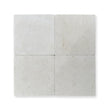 Vratsa Beige Tumbled Natural Stone Square Tile 150x150mm — original stone with soft shadow