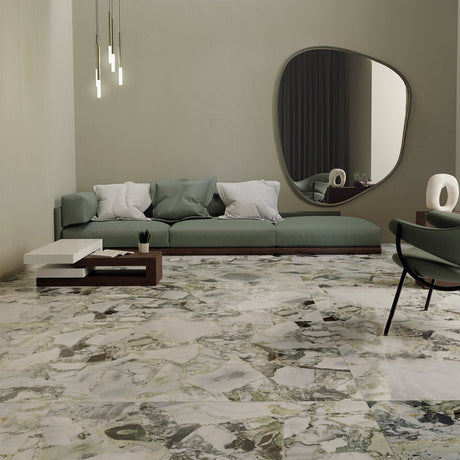 Wonderland White Beauty 1200x1200mm Marble Look Tile