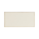 Full Yoko Daisy gloss ceramic wall tile 62.5x125mm, centred with white margins
